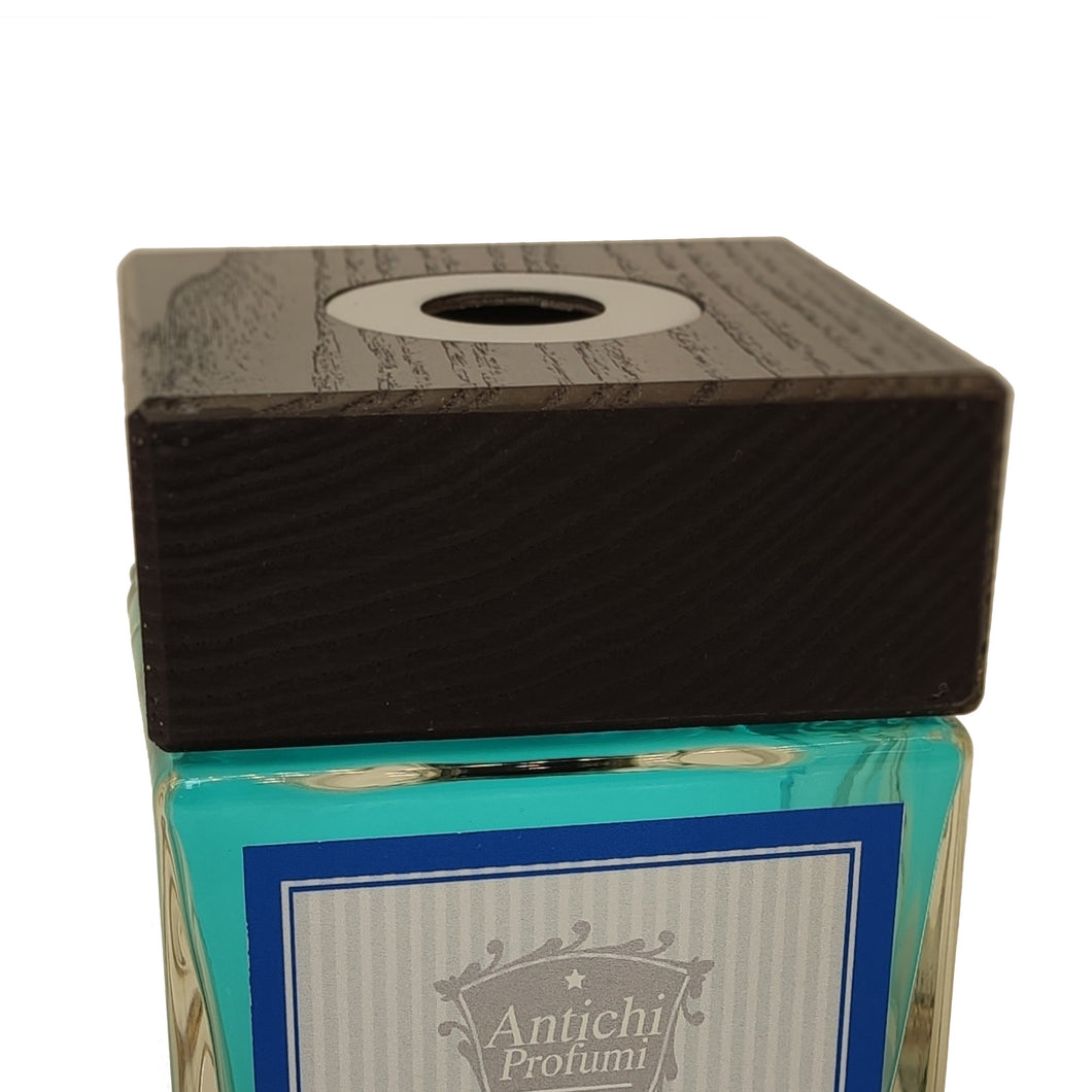 Tappo Diffusore Frassino Verniciato a mano disco Acciaio per diffusore da 200ml